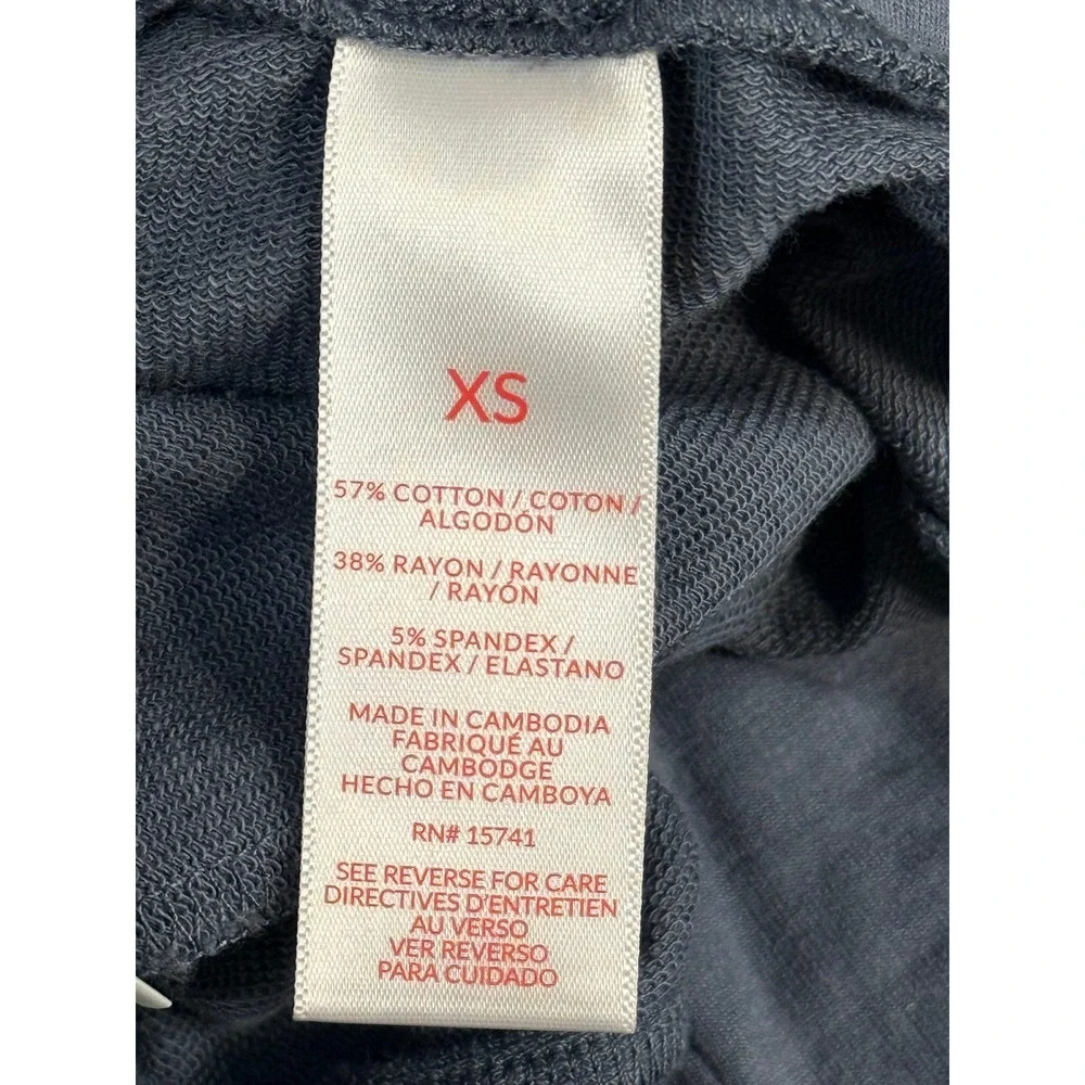 Mills by Millie Bobby Brown Foldover Womens Yoga Pants‎ XS Grey Flare Athleisure
